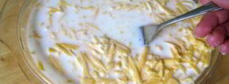 сырный соус в микроволновке. Шаг 6