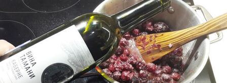вишневый соус cerises griottes. Шаг 7