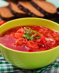 Борщ из утки