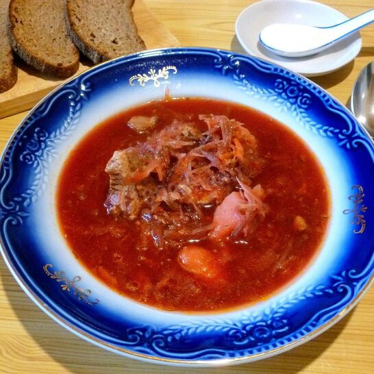 Рецепт борща классического с говядиной
