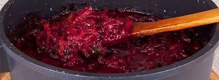 борщ с красной консервированной фасолью и с мясом. Шаг 4