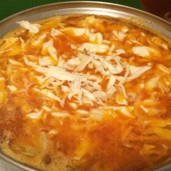 Рецепт борща со свининой и свежей капустой