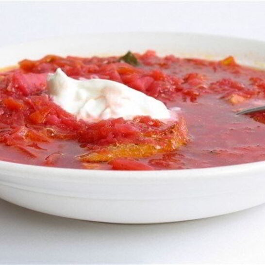 Рецепт борща вегетарианского