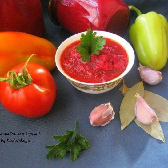 Рецепт заправки для борща