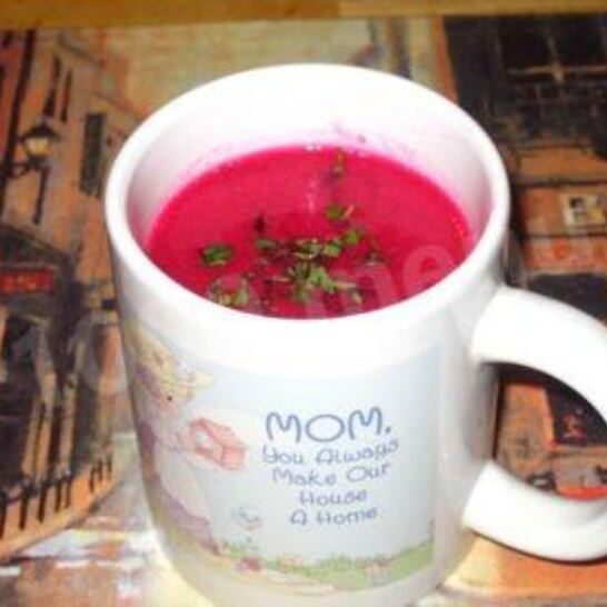 Рецепт жидкого борща на сметане