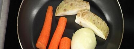 блинчики в бульоне. Шаг 3