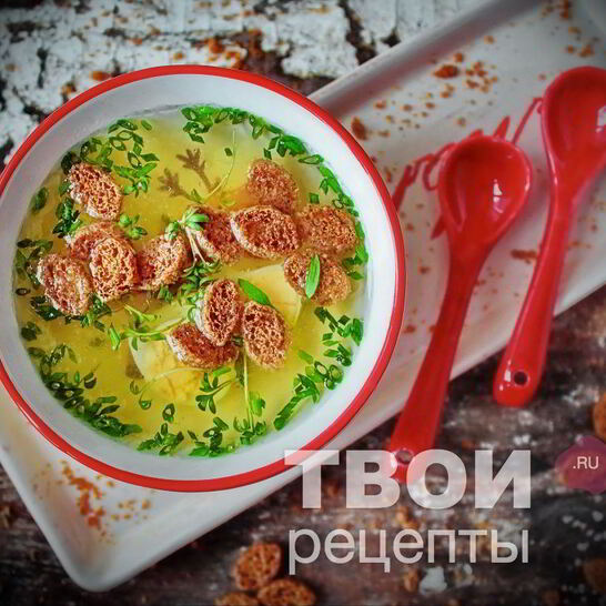 Рецепт бульона из костей