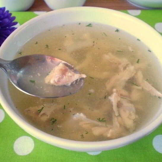 Рецепт бульона из куриных костей