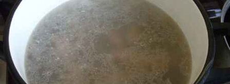 бульон из куриных шеек. Шаг 10