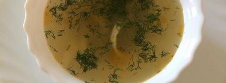 куриный бульон с домашней лапшой. Шаг 11