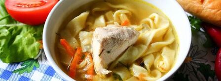 куриный бульон с лапшой. Шаг 21