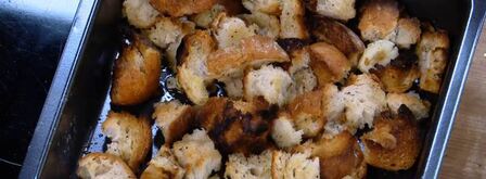 куриный бульон с яйцом и беконом. Шаг 4