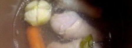 куриный суп на овощном бульоне. Шаг 4