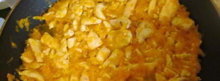 курица тушеная с морковью в бульоне. Шаг 8