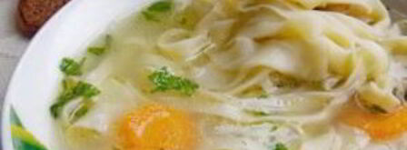 лапша на курином бульоне. Шаг 13