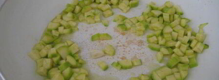 равиоли с лангустинами и цукини в густом бульоне. Шаг 7