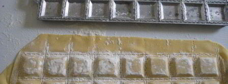 равиоли с лангустинами и цукини в густом бульоне. Шаг 10