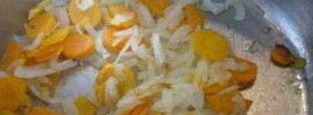 суп из белых грибов на курином бульоне. Шаг 4