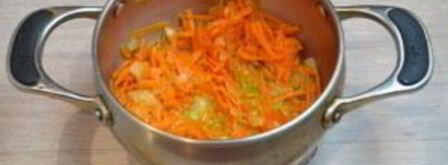 суп на грибном бульоне. Шаг 3