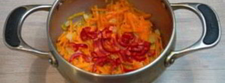 суп на грибном бульоне. Шаг 4