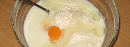 суп панадель — бульон с блинчиками. Шаг 5