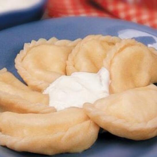 Рецепт вареников с картошкой на курином бульоне в мультиварке