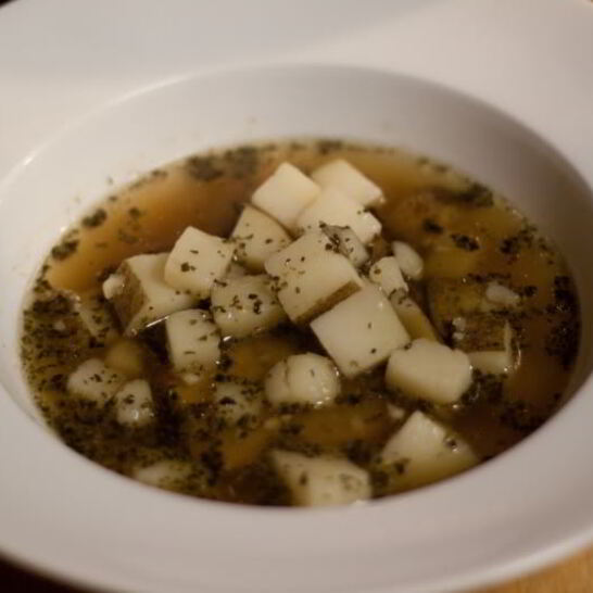 Рецепт чешского чесночного супа