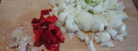 фасолевый суп с сальсой. Шаг 3