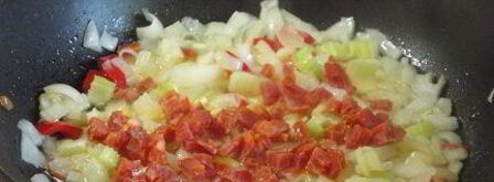 фасолевый суп с сальсой. Шаг 5