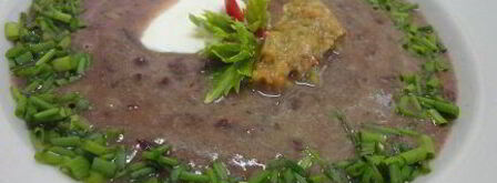 фасолевый суп с сальсой. Шаг 9