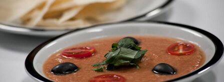 гаспачо с пшеничными чипсами. Шаг 7