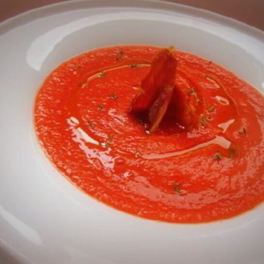 Рецепт гаспачо с тыквой