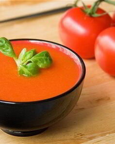 Гаспачо с винным уксусом