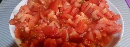 острый гаспачо с кабачком. Шаг 4