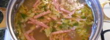 гороховый суп без мяса. Шаг 12