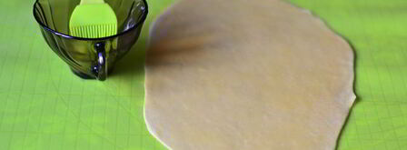 гороховый суп с чесночными рулетиками. Шаг 11