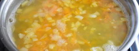 гороховый суп с фрикадельками. Шаг 9