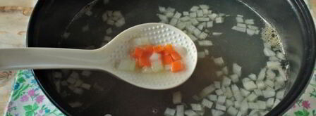 гороховый суп с говядиной в мультиварке. Шаг 4