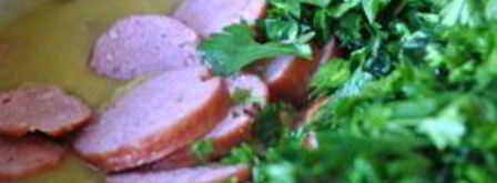 гороховый суп с колбасками. Шаг 4