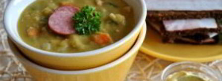 гороховый суп с колбасками. Шаг 5