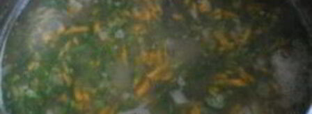 гороховый суп с копченой курицей. Шаг 9