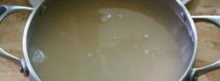 гороховый суп с копченым салом. Шаг 5