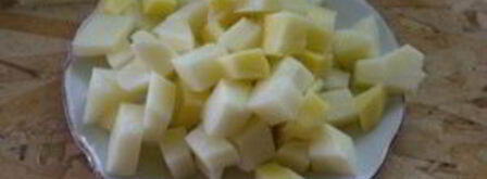 гороховый суп с копченым салом. Шаг 9