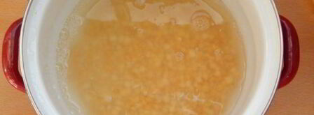 гороховый суп с копчеными свиными ребрами. Шаг 4