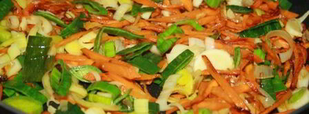 гороховый суп с курицей и луком пореем. Шаг 4