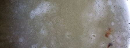 наваристый гороховый суп с уткой в хлебном горшочке. Шаг 3