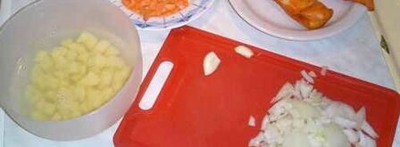 суп гороховый с копченостями. Шаг 13