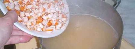 суп гороховый с копченостями. Шаг 24