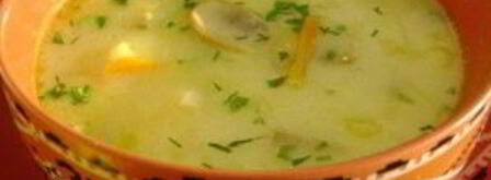 грибной суп с цветной капустой. Шаг 10