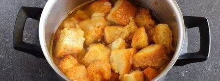 испанский чесночный суп. Шаг 11